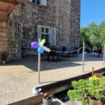 kaštieľ Duchonka - záber na hlavný vchod do budovy