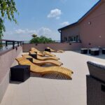 Terasa prevádzky MAJÁK Senec