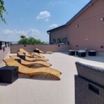 Terasa prevádzky MAJÁK Senec